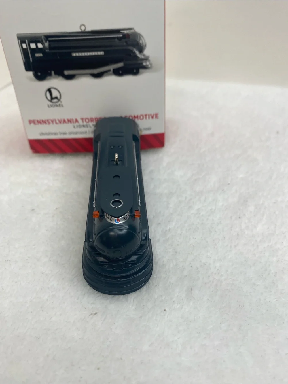 Hallmark Keepsake 2014 Lionel Pennsylvania Torpedo Locomotive Ornament Train
